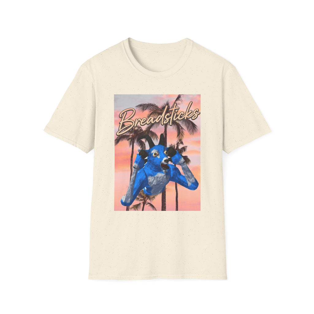 Breadsticks Retro Palm Tree T‑Shirt — Vintage Sunset Graphic Tee