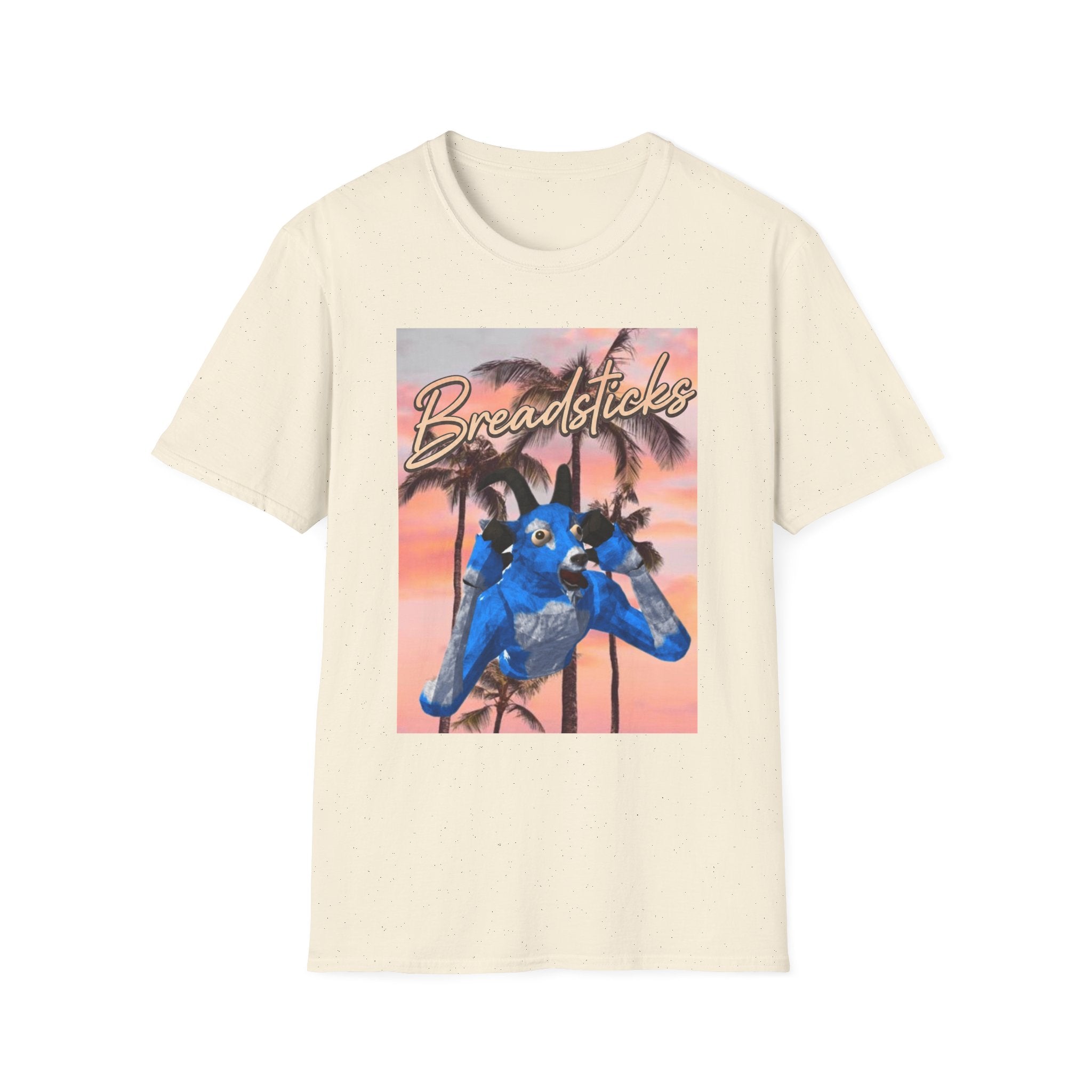 Breadsticks Retro Palm Tree T‑Shirt — Vintage Sunset Graphic Tee