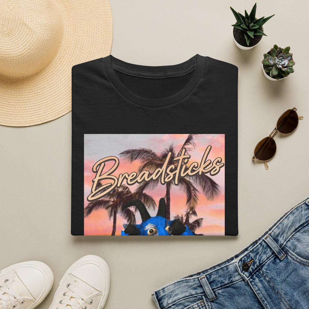 Breadsticks Retro Palm Tree T‑Shirt — Vintage Sunset Graphic Tee