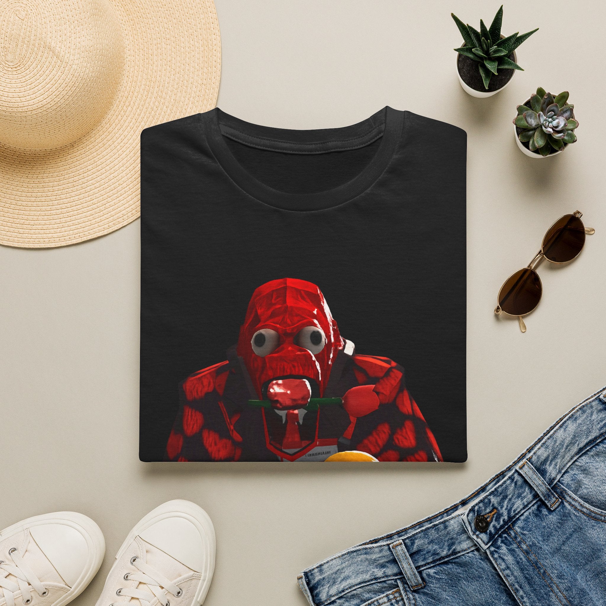Rubber Ducky Diver T-Shirt — Surreal Red Helmet Graphic Tee