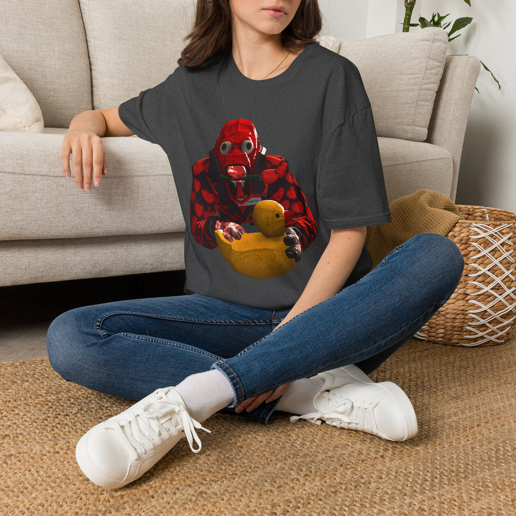 Rubber Ducky Diver T-Shirt — Surreal Red Helmet Graphic Tee