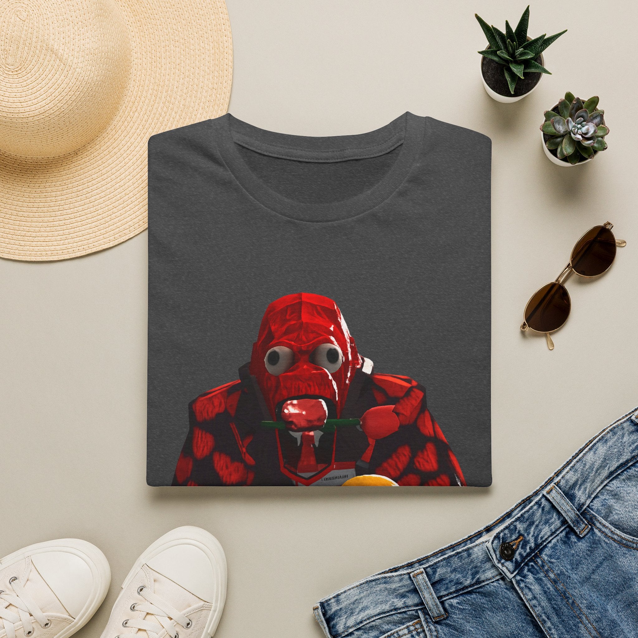 Rubber Ducky Diver T-Shirt — Surreal Red Helmet Graphic Tee