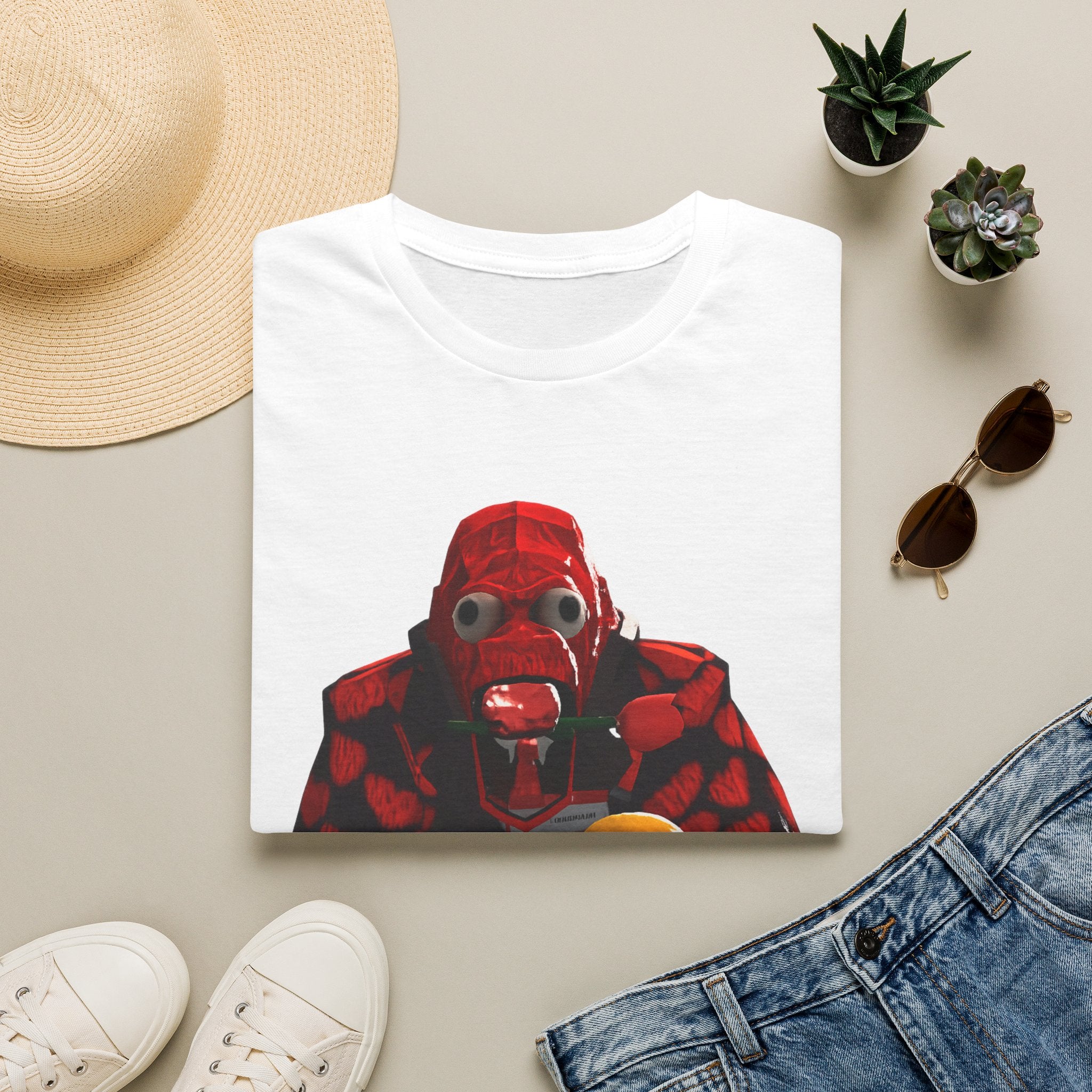 Rubber Ducky Diver T-Shirt — Surreal Red Helmet Graphic Tee