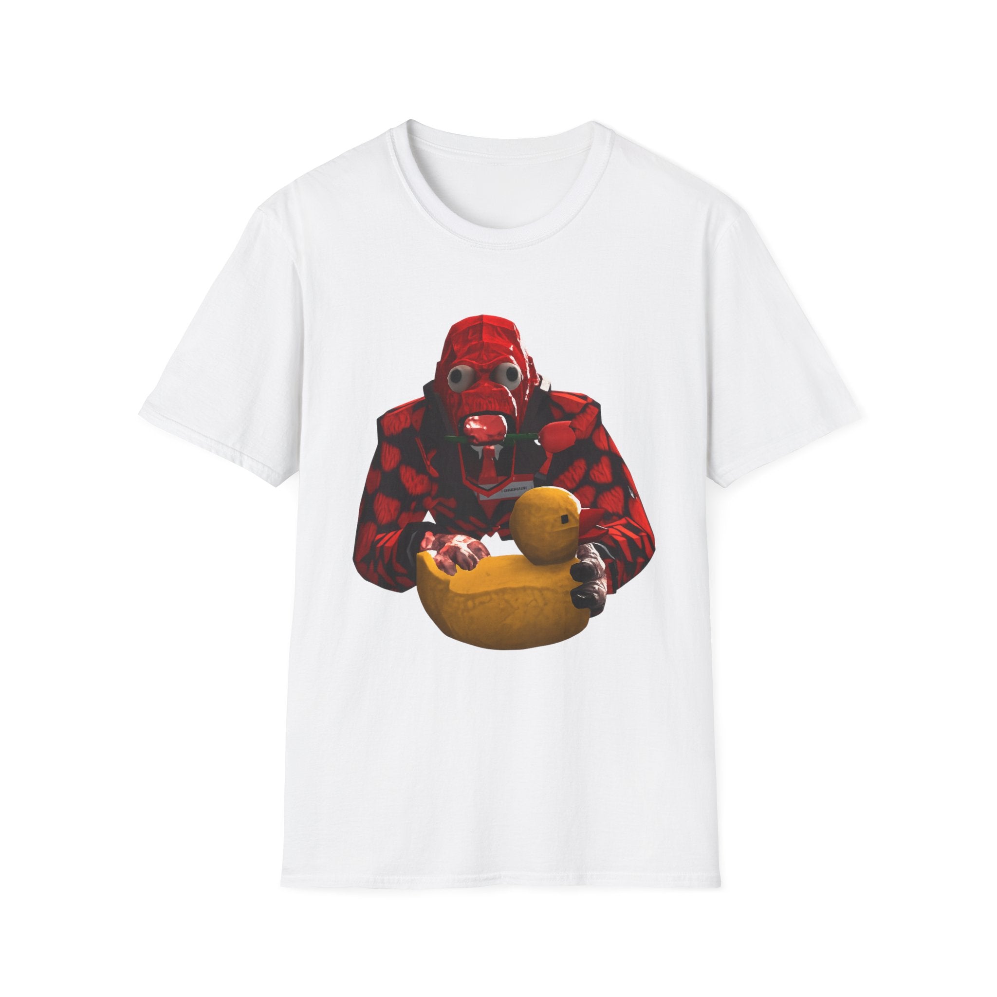 Rubber Ducky Diver T-Shirt — Surreal Red Helmet Graphic Tee