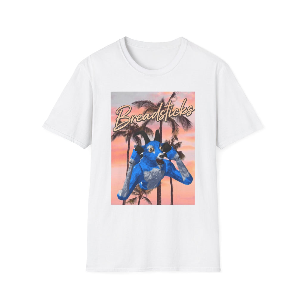 Breadsticks Retro Palm Tree T‑Shirt — Vintage Sunset Graphic Tee