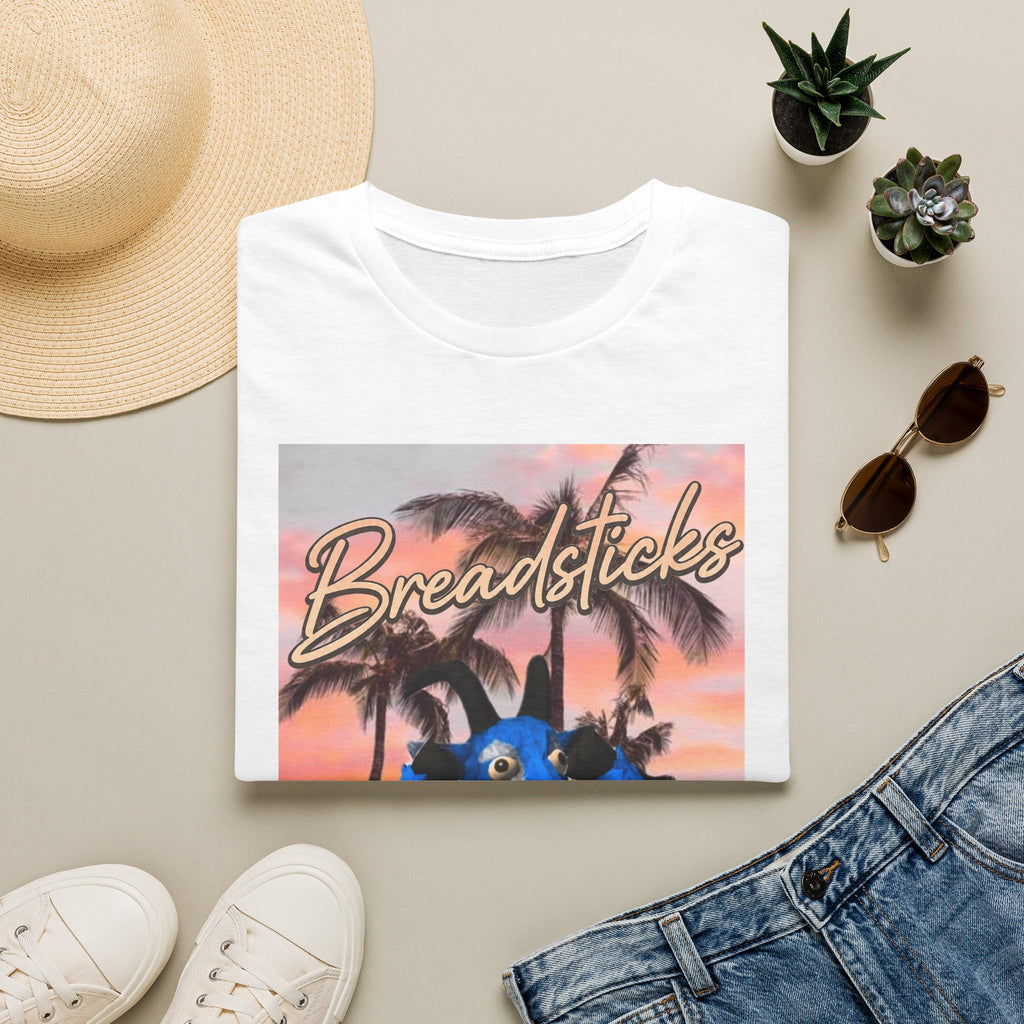 Breadsticks Retro Palm Tree T‑Shirt — Vintage Sunset Graphic Tee